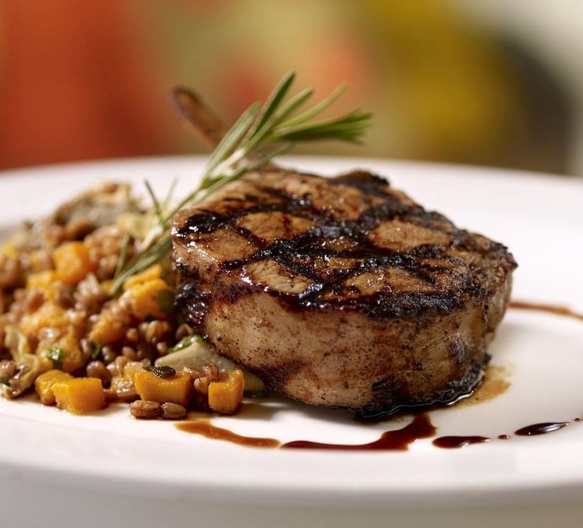 Tender steak at La Luce in Orlando